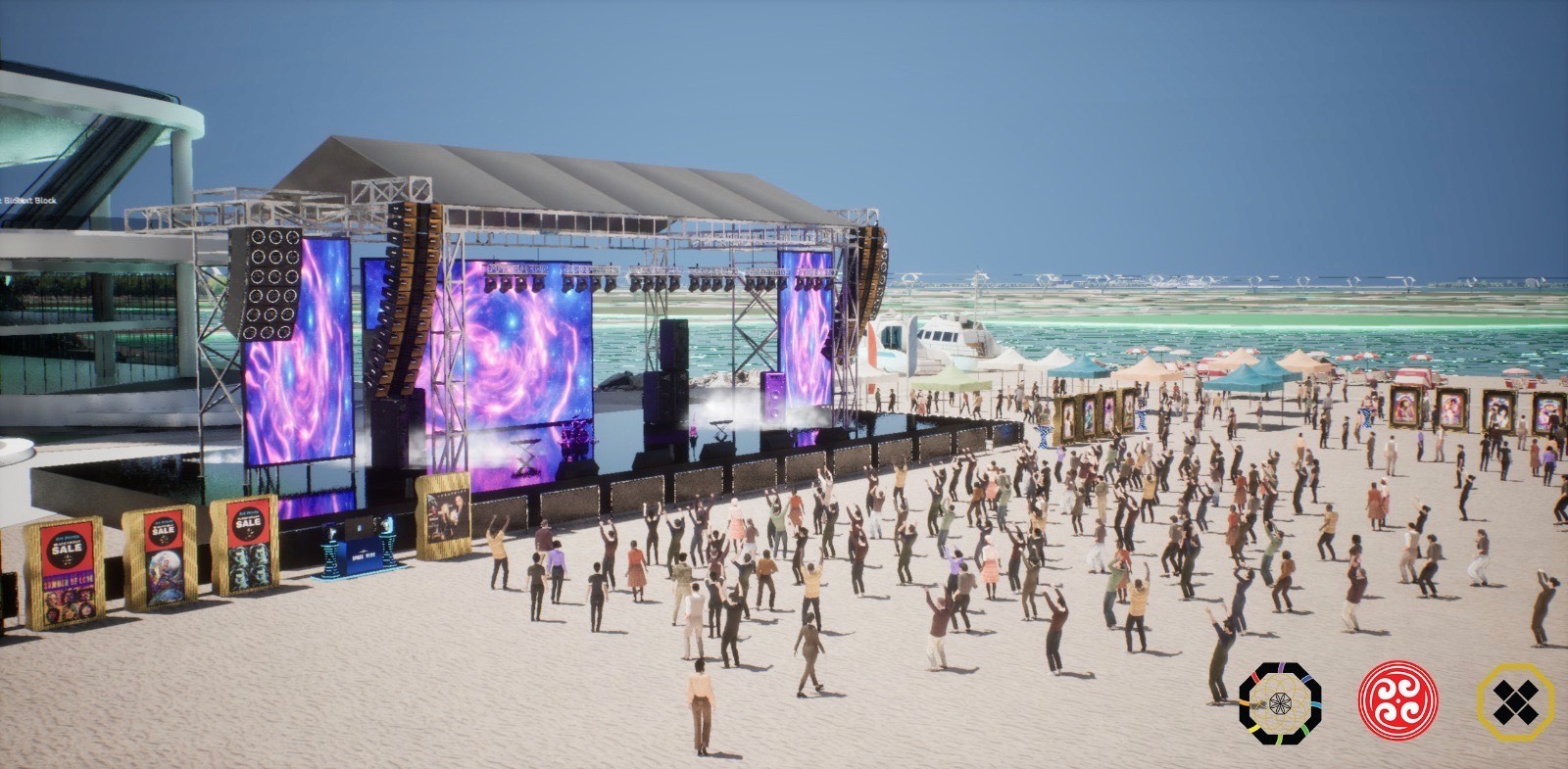 Lunaprise stage render